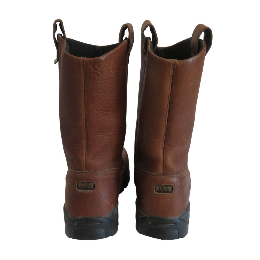 Magnum M-Pact Work Boots Men's‎ Size 12 Brown Waterproof Leather Ion-Mask - Picture 5 of 8